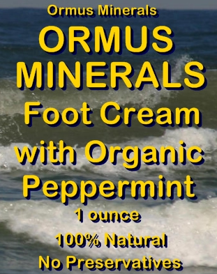 Ormus Minerals -Ormus Minerals Food Cream with Organic PEPPERMINT