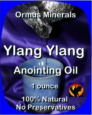 Ormus Minerals -Anointing Oil with Ylang Ylang