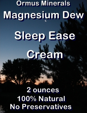 Ormus Minerals -Magnesium Dew Sleep Ease Cream