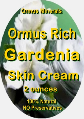 Ormus Minerals -Ormus Rich Gardenia Skin Cream